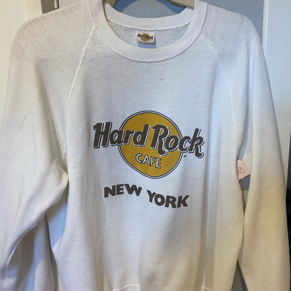 Hard Rock Cafe White Sweatshirt - Picture 5 of 9